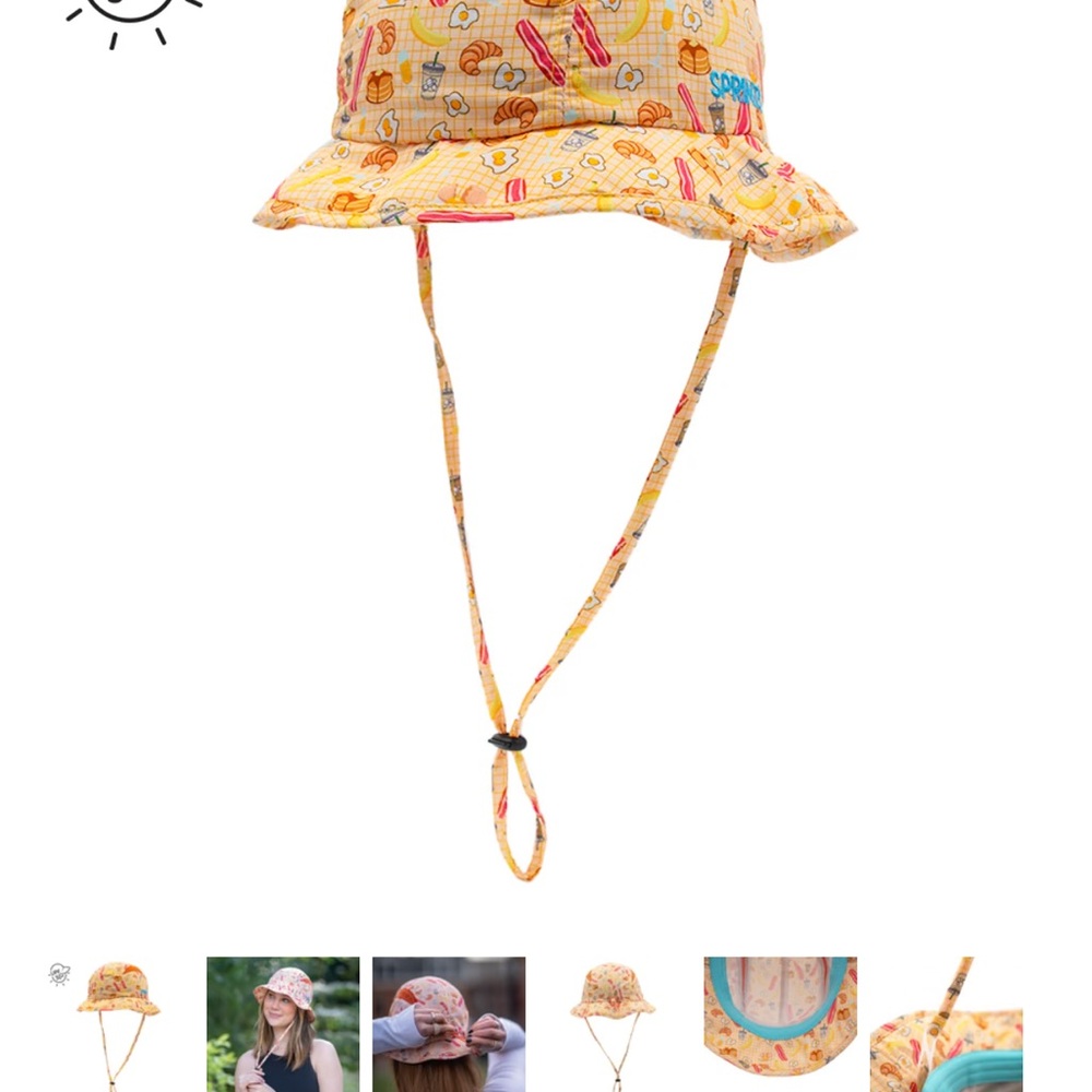 Kids Yellow Bucket Hat